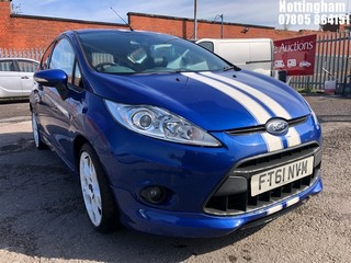 Location: Nottingham - 2012 FORD FIESTA S1600 3 Door Hatchback REG: FT61NVM, Keys: No, MOT Expiry date: 16/02/2025, 1596 Petrol, 5 Speed Manual Petrol, Former Keepers: 4