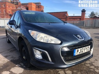 Location: Nottingham - 2012 PEUGEOT 308 ACTIVE HDI 5 Door Hatchback REG: PJ12FYZ, Keys: No, MOT Expiry date: 13/01/2024, 1560 Diesel, 5 Speed Manual Diesel, Former Keepers: 5
