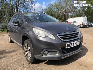 Location: Mitcham - 2014 PEUGEOT 2008 ALLURE 5 Door Hatchback REG: RK64HXT, Keys: No, MOT Expiry date: 16/01/2025, 1199 Petrol, 5 Speed Manual Petrol, Former Keepers: 4