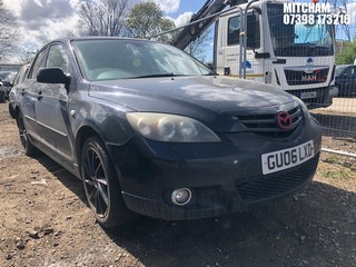 Location: Mitcham - 2006 MAZDA 3 SPORT 5 Door Hatchback REG: GU06LXD, Keys: No, MOT Expiry date: 15/03/2025, 1999 Petrol, 5 Speed Manual Petrol, Former Keepers: 5