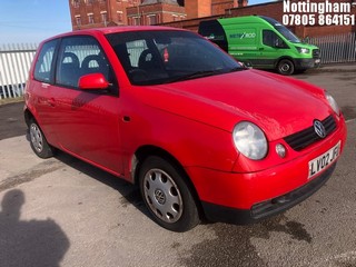 Location: Nottingham - 2002 VOLKSWAGEN LUPO S SDI 3 Door Hatchback REG: LV02JFU, Keys: No, MOT Expiry date: 05/07/2025, 1716 Diesel, 5 Speed Manual Diesel, Former Keepers: 10