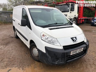 Location: Peterborough - 2010 PEUGEOT EXPERT HDI SWB Panel Van REG: SH10USO, Keys: No, MOT Expiry date: 15/04/2025, 1560 Diesel, 5 Speed Manual Diesel, Former Keepers: 9