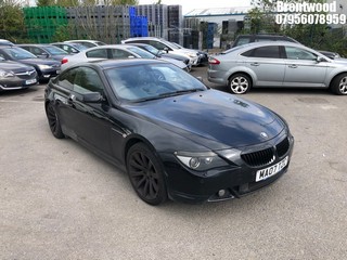Location: BRENTWOOD - 2007 BMW 630I SPORT AUTO 	 COUPE REG: MA07TZC, 2996cc PETROL, 6 SPEED AUTO PETROL, Former Keepers: 6, Keys: No, MOT: Expiry date12/07/2025