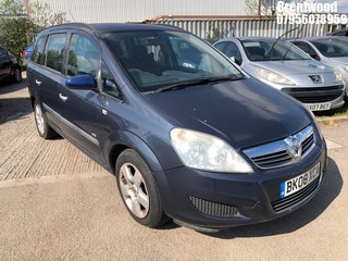Location: Brentwood - 2008 VAUXHALL ZAFIRA LIFE EASYTRONIC MPV REG: BK08XCA, Keys: No, MOT Expiry date: 02.08.2024, 1796 Petrol, 5 Speed Semi Auto Petrol, Former Keepers: 3