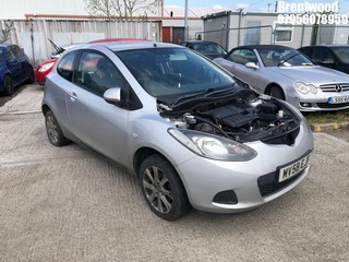 Location: Brentwood - 2009 MAZDA 2 TS2 3 Door Hatchback REG: MV58EJF, Keys: No, MOT Expiry date: 28.05.2025, 1349 Petrol, 5 Speed Manual Petrol, Former Keepers: 5