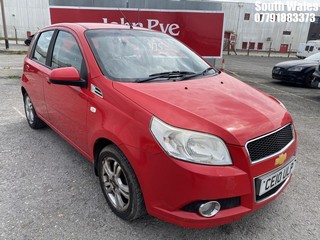 Location: South Wales - 2010 CHEVROLET AVEO LT AUTO 5 DOOR HATCHBACK REG: CE10ULP, 1399cc PETROL, 4 SPEED AUTO PETROL, Former Keepers: 8, Keys: Yes, MOT Expiry date: 29/04/2025