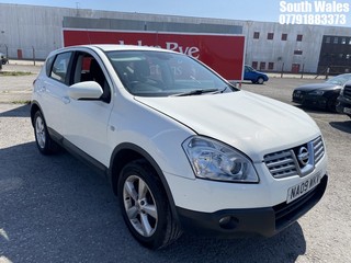 Location: South Wales - 2009  NISSAN  QASHQAI ACENTA 	 5 Door Hatchback 	 REG: NA09WKV, 1598cc Petrol , 5 Speed Manual Petrol 	, Former Keepers: 4, Keys: Yes, MOT Expiry date: 20/04/2025