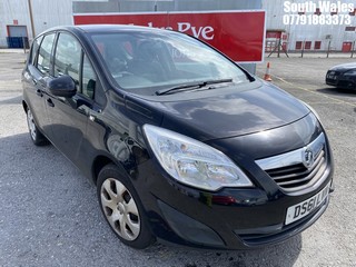 Location: South Wales - 2011 VAUXHALL MERIVA EXCLUSIV TURBO 118 MPV REG: DS61LVN, Keys: No, MOT Expiry date: 21/02/2025, 1364 Petrol, 5 Speed Manual Petrol, Former Keepers: 6