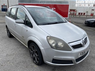 Location: South Wales - 2006 VAUXHALL ZAFIRA CLUB MPV REG: FD06FZJ, Keys: No, MOT Expiry date: 25/09/2025, 1598 Petrol, 5 Speed Manual Petrol, Former Keepers: 7