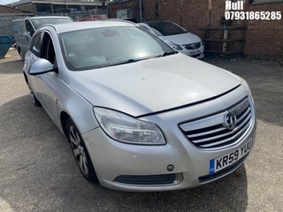 Location: Hull - 2010 VAUXHALL INSIGNIA SE CDTI ECOFLEX Estate REG: KR59YUU, Keys: No, MOT Expiry date: 17/12/2025, 1956 Diesel, 6 Speed Manual Diesel, Former Keepers: 7