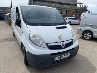 Location: Hull - 2011 VAUXHALL VIVARO 2900 CDTI 113 LWB Panel Van REG: DS11CYF, Keys: No, MOT Expiry date: 25/09/2025, 1995 Diesel, 6 Speed Manual Diesel, Former Keepers: 4