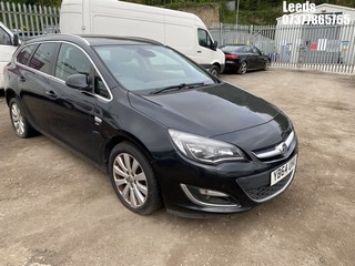 Location: Leeds - 2014 VAUXHALL ASTRA ELITE CDTI S/S Estate REG: YB64UHU, Keys: No, MOT Expiry date: 27-10-2023, 1956 Diesel, 6 Speed Manual Diesel, Former Keepers: 3