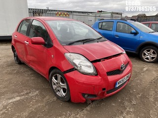 Location: Leeds - 2010 TOYOTA YARIS TR VVT-I 5 Door Hatchback REG: MK60ONU, Keys: No, MOT Expiry date: 24-01-2023, 1329 Petrol, 6 Speed Manual Petrol, Former Keepers: 4