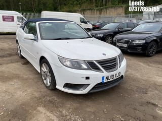 Location: Leeds - 2010 SAAB 9-3 LINEAR SE CABRIO TID Convertible REG: NU10XJD, Keys: No, MOT Expiry date: 04/11/2025, 1910 Diesel, 6 Speed Manual Diesel, Former Keepers: 4