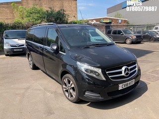 Location: HAYES / HEATHROW - 2018 MERCEDES-BENZ V220 SPORT BLUETEC AUTO MPV REG: CV18HTT, 2143cc DIESEL, 7 SPEED AUTO DIESEL, Former Keepers: 4, Keys: No, MOT: Expiry date07/04/2025