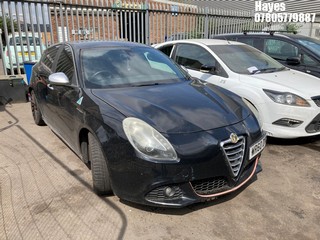 Location:  Hayes - 2011 ALFA ROMEO GIULIETTA VELOCE JTDM-2 5 Door Hatchback REG: WR60DVB, Keys: No, MOT Expiry date: 20/02/2025, 1956 Diesel, 6 Speed Manual Diesel, Former Keepers: 4
