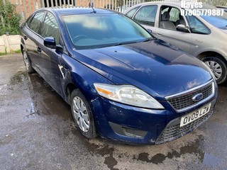 Location:  Hayes - 2009 FORD MONDEO EDGE 5 Door Hatchback REG: OV09LZW, Keys: No, MOT Expiry date: 12/06/2025, 1596 Petrol, 5 Speed Manual Petrol, Former Keepers: 7