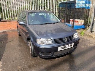 Location:  Hayes - 2001 VOLKSWAGEN POLO SE 5 Door Hatchback REG: Y186TJW, Keys: No, MOT Expiry date: 01/03/2025, 1390 Petrol, 5 Speed Manual Petrol, Former Keepers: 6