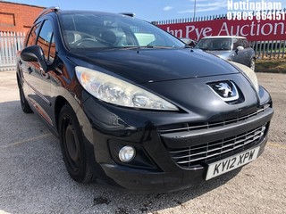 Location: Nottingham - 2012 PEUGEOT 207 ACTIVE SW HDI ESTATE REG: KY12XPW, 1560cc DIESEL, 5 SPEED MANUAL DIESEL, Former Keepers: 4, Keys: Yes, MOT Expiry date: 25/04/2025