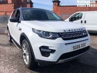 Location: Nottingham - 2016 LAND ROVER  DISCOVERY SPORT HSE TD4 ESTATE REG: SG66XSX, 1999cc DIESEL, 6 SPEED MANUAL DIESEL, Former Keepers: 3, Keys: Yes, MOT Expiry date: 29/04/2025