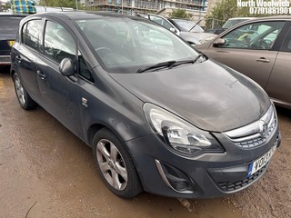 Location: North Woolwich - 2013 VAUXHALL CORSA SXI AC 5 Door Hatchback REG: VO13KYZ, Keys: No, MOT Expiry date: 27/08/2025, 1398 Petrol, 5 Speed Manual Petrol, Former Keepers: 5