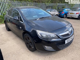 Location: North Woolwich - 2012 VAUXHALL ASTRA SRI 5 Door Hatchback REG: SG12NZZ, Keys: No, MOT Expiry date: 16/11/2024, 1598 Petrol, 5 Speed Manual Petrol, Former Keepers: 7