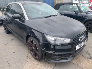 Location: Belvedere - 2011 AUDI A1 SE TFSI 3 Door Hatchback REG: YR61YBU, Keys: No, MOT Expiry date: 29/01/2025, 1197 Petrol, 5 Speed Manual Petrol, Former Keepers: 6
