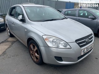 Location: Belvedere - 2008 KIA CEE'D GS AUTO 5 Door Hatchback REG: SL58HAE, Keys: No, MOT Expiry date: 03/03/2025, 1591 Petrol, 4 Speed Auto Petrol, Former Keepers: 5