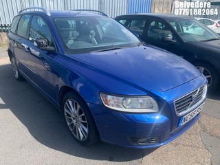 Location: Belvedere - 2009 VOLVO V50 SE LUX D5 A Estate REG: NC58PSO, Keys: No, MOT Expiry date: 03/12/2023, 2401 Diesel, 5 Speed Auto Diesel, Former Keepers: 6