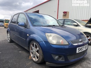 Location: Edinburgh - 2007 FORD FIESTA ZETEC CLIMATE 5 Door Hatchback REG: SH57YGF, Keys: No, MOT Expiry date: 01/10/2024, 1242 Petrol, 5 Speed Manual Petrol, Former Keepers: 4