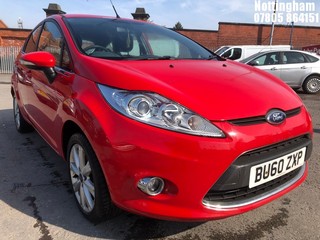 Location: Nottingham - 2010 FORD FIESTA ZETEC 5 Door Hatchback REG: BU60ZXP, Keys: No, MOT Expiry date: 21/02/2025, 1242 Petrol, 5 Speed Manual Petrol, Former Keepers: 4