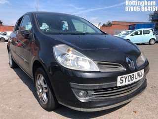 Location: Nottingham - 2008 RENAULT CLIO EXPRESSION 5 Door Hatchback REG: SY08UHX, Keys: No, MOT Expiry date: 22/05/2024, 1149 Petrol, 5 Speed Manual Petrol, Former Keepers: 6