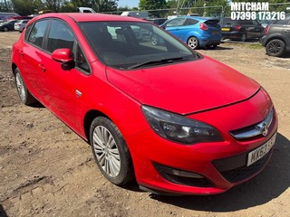 Location: Mitcham - 2013 VAUXHALL ASTRA ENERGY 5 Door Hatchback REG: MX63SZT, Keys: No, MOT Expiry date: 14/12/2024, 1398 Petrol, 5 Speed Manual Petrol, Former Keepers: 4