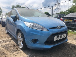 Location: Mitcham - 2011 FORD FIESTA ZETEC S 3 Door Hatchback REG: PN11LVU, Keys: No, MOT Expiry date: 28/08/2025, 1596 Petrol, 5 Speed Manual Petrol, Former Keepers: 11