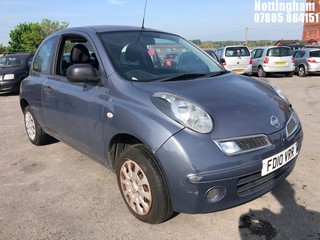 Location: Nottingham - 2010 NISSAN MICRA VISIA 3 Door Hatchback REG: FD10VRR, Keys: No, MOT Expiry date: 21/02/2025, 1240 Petrol, 5 Speed Manual Petrol, Former Keepers: 7