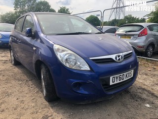 Location: Mitcham - 2010 HYUNDAI I20 COMFORT 5 Door Hatchback REG: OY60KXS, Keys: No, MOT Expiry date: 02/02/2023, 1396 Petrol, 5 Speed Manual Petrol, Former Keepers: 3