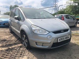 Location: Mitcham - 2009 FORD S-MAX ZETEC TDCI MPV REG: KR09NRN, Keys: No, MOT Expiry date: 21/01/2026, 1997 Diesel, 6 Speed Manual Diesel, Former Keepers: 4