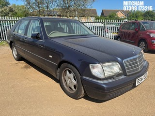 Location: Mitcham - 1997 MERCEDES S320 AUTO 4 Door Saloon REG: R544EGD, Keys: No, MOT Expiry date: 08/05/2025, 3199 Petrol, 4 Speed Auto Petrol, Former Keepers: 4