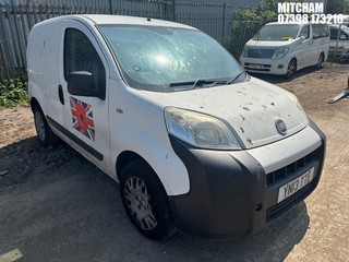 Location: Mitcham - 2013 FIAT FIORINO 16V SX MULTIJET Panel Van REG: YN13TTE, Keys: No, MOT Expiry date: 20/06/2025, 1248 Diesel, 5 Speed Manual Diesel, Former Keepers: 8