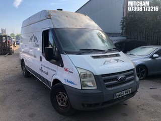 Location: Mitcham - 2013 FORD TRANSIT 100 T350 RWD Panel Van REG: EN62FVA, Keys: No, MOT Expiry date: 30/04/2025, 2198 Diesel, 6 Speed Manual Diesel, Former Keepers: 2
