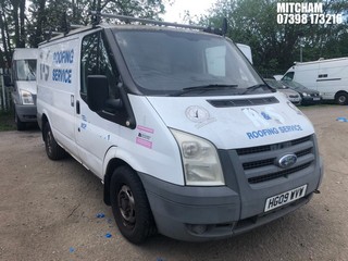 Location: Mitcham - 2009 FORD TRANSIT 85 T260M FWD Panel Van REG: HG09WVW, Keys: No, MOT Expiry date: 18/08/2025, 2198 Diesel, 5 Speed Manual Diesel, Former Keepers: 3