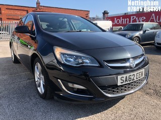 Location: Nottingham - 2012 VAUXHALL ASTRA SRI 5 DOOR HATCHBACK REG: SA62EEM, 1598cc PETROL, 5 SPEED MANUAL PETROL, Former Keepers: 3, Keys: Yes, MOT Expiry date: 14/11/2025