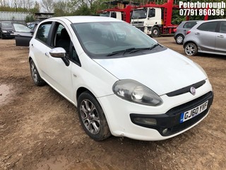 Location: Peterborough - 2010 FIAT PUNTO EVO GP 5 Door Hatchback REG: GJ60YVF, Keys: No, MOT Expiry date: 13/12/2025, 1368 Petrol, 5 Speed Manual Petrol, Former Keepers: 7