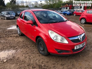 Location: Peterborough - 2008 VAUXHALL CORSA CLUB 3 Door Hatchback REG: ST57WBP, Keys: No, MOT Expiry date: 05/09/2024, 1229 Petrol, 5 Speed Manual Petrol, Former Keepers: 14