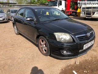 Location: Peterborough - 2007 TOYOTA AVENSIS T3-X 4 Door Saloon REG: GY07ZGZ, Keys: Yes, MOT Expiry date: 27/03/2025, 1794 Petrol, 5 Speed Manual Petrol, Former Keepers: 3