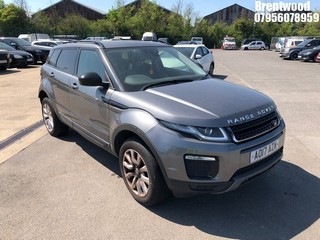 Location: BRENTWOOD - 2017 LAND ROVER R ROVER EVOQUE SE TECH TD 	 ESTATE REG: AO17AZW, 1999cc DIESEL, 9 SPEED AUTO DIESEL, Former Keepers: 2, Keys: No, MOT: Expiry date15/07/2024