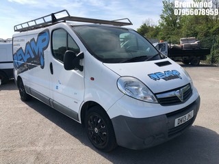 Location: Brentwood - 2013 VAUXHALL VIVARO 2900 CDTI LWB Panel Van REG: DV13JHJ, Keys: No, MOT Expiry date: 12.04.2024, 1995 Diesel, 6 Speed Manual Diesel, Former Keepers: 3