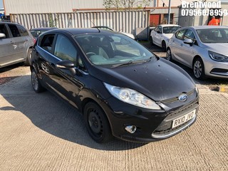 Location: Brentwood - 2010 FORD FIESTA TITANIUM 5 Door Hatchback REG: RX10JVO, Keys: No, MOT Expiry date: 13/11/2025, 1388 Petrol, 5 Speed Manual Petrol, Former Keepers: 7