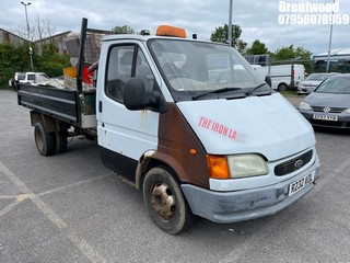 Location: Brentwood - 1998 FORD TRANSIT 190 LWB Tipper REG: R232AOL, Keys: No, MOT Expiry date: 19/05/2022, 2496 Diesel, Manual Diesel, Former Keepers: 3