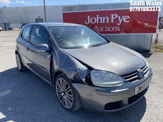 Location: South Wales - 2005  VOLKSWAGEN GOLF FSI S 	 3 Door Hatchback 	 REG: JW55SJW, 1598cc Petrol , 6 Speed Manual Petrol 	, Former Keepers: 6, Keys: Yes, MOT Expiry date: 08/11/2024